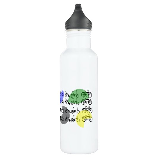 Uniek ontwerp voor wielriemen aluminium waterfles  (Rechts)
