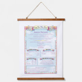 Uniek op deze dag in de geschiedenis Verjaardag Hangend Wandkleed (Voorkant)