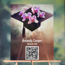 Uniek Orchideeën Afstuderen Acryl Teken Acryl Bord