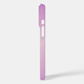 Uniek overlappend monogram | Zacht lavendelroze Case-Mate iPhone Case (Achterkant / Links)