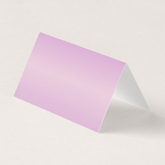 Uniek overlappend monogram | Zacht lavendelroze Kaart (Achterkant)