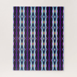 Uniek Paars Patroon Legpuzzel