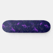 Uniek Paarse Astrologie Design Skateboard (Horizontaal)