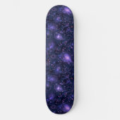 Uniek Paarse Astrologie Design Skateboard (Voorkant)