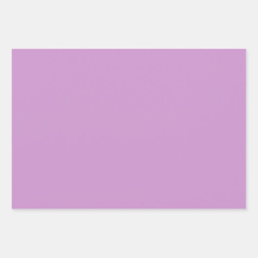 Uniek paarse bloemen inpakpapier vel (Voorkant 3)