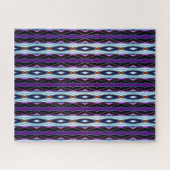 Uniek Paarse patroon Legpuzzel (Horizontaal)