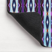 Uniek Paarse patroon Muismat (Hoek)