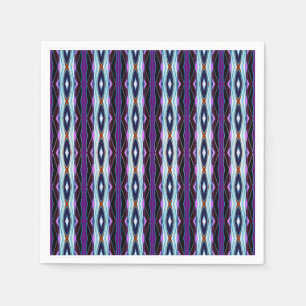 Uniek Paarse patroon Servetten