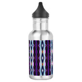 Uniek Paarse patroon Waterfles (Links)