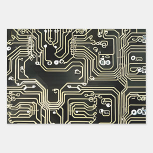 Uniek passend papier voor het oppakken van cirkels inpakpapier vel