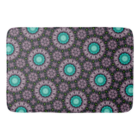 Uniek Patroon Abstract Douchegordijn Badmat (Voorkant)