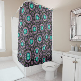Uniek patroon abstract gordijn voor de douche