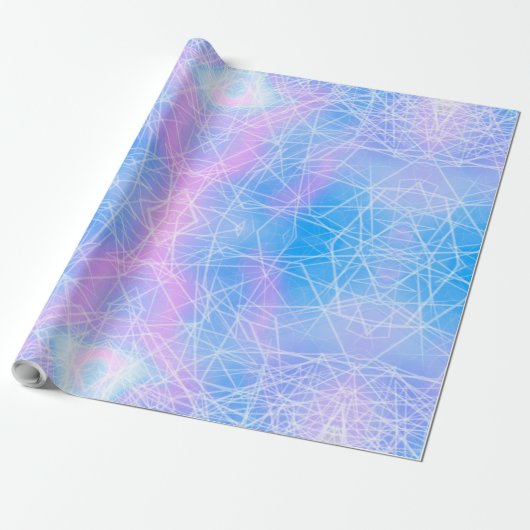 Uniek patroon Abstract inpakpapier (Uitgerold)