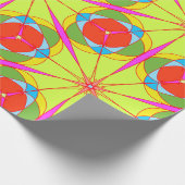 Uniek patroon Abstract inpakpapier (Hoek)