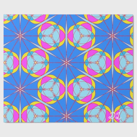 Uniek patroon Abstract inpakpapier (Vlak)