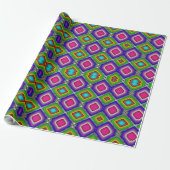 Uniek patroon Abstract inpakpapier (Uitgerold)