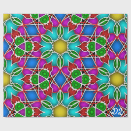 Uniek patroon Abstract inpakpapier