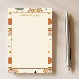 Uniek patroon Boho Bohemian Regenboog Leraar Post-it® Notes