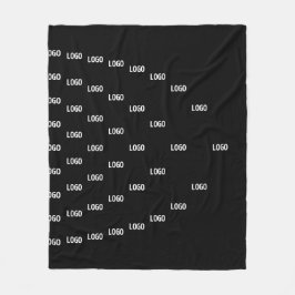 Uniek patroon met uw logo/geüpload beeld fleece deken
