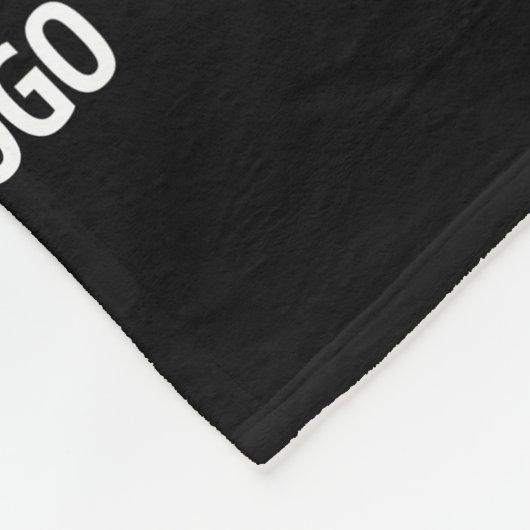 Uniek patroon met uw Logo / geüploade Afbeelding Fleece Deken (Hoek)