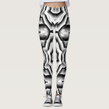 Uniek patroon "Ratti_Creative_Arts" Leggings