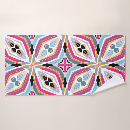 Uniek patroonontwerp badhanddoek (Badhanddoek)