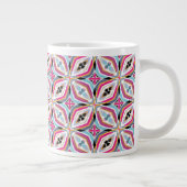 Uniek patroonontwerp grote koffiekop (Rechts)