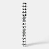 Uniek Patroonontwerp in zwart en wit Case-Mate iPhone Case (Achterkant / Rechts)