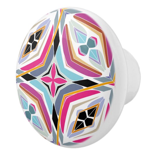 Uniek patroonontwerp keramische knop (Rechts)