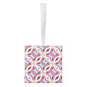 Uniek patroonontwerp kubus ornament (Rechts)