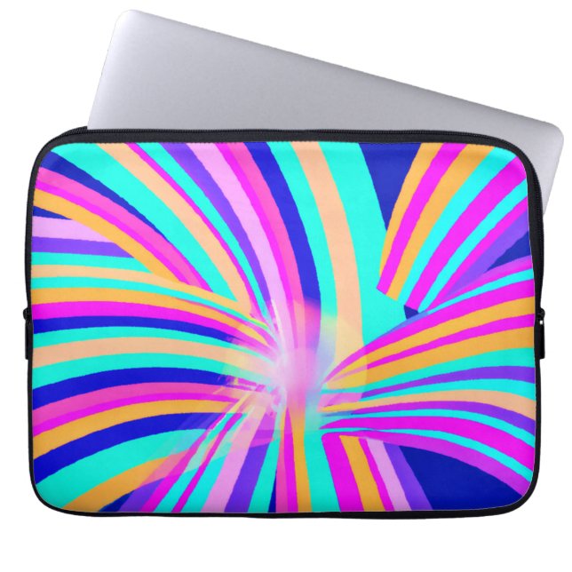 Uniek patroonontwerp laptop sleeve (Voorkant)