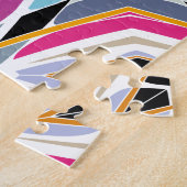 Uniek patroonontwerp legpuzzel (Zijkant)