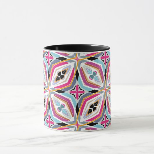 Uniek patroonontwerp mok (Midden)