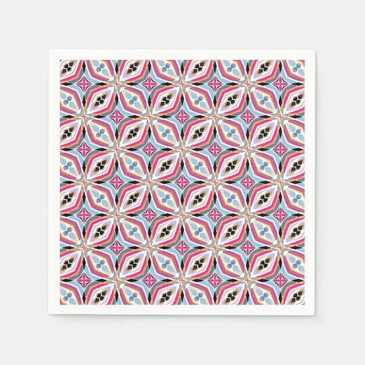 Uniek patroonontwerp servet (Voorkant)