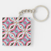 Uniek patroonontwerp sleutelhanger (Achterkant)