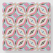 Uniek patroonontwerp stenen onderzetter (Voorkant)