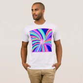 Uniek patroonontwerp t-shirt (Voorkant volledig)