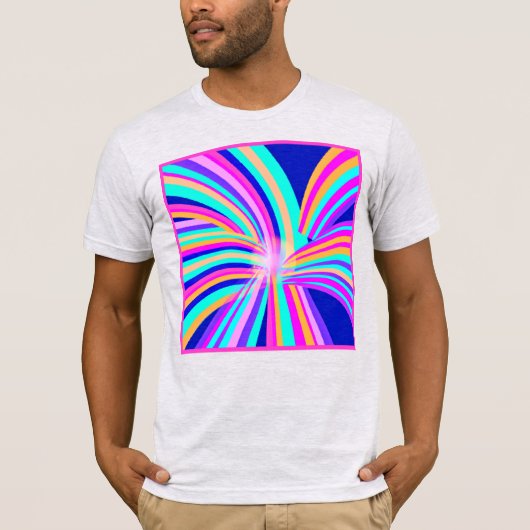 Uniek patroonontwerp t-shirt (Voorkant)
