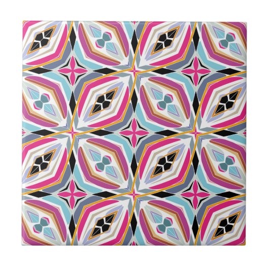 Uniek patroonontwerp tegeltje (Voorkant)