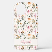 Uniek patroonpatroon tuinvloeren Case-Mate iPhone case (Achterkant)