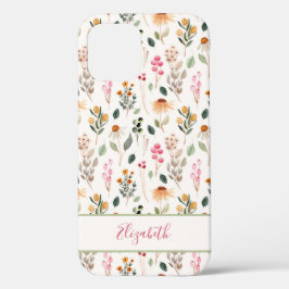 Uniek patroonpatroon tuinvloeren Case-Mate iPhone case