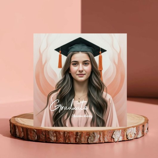 Uniek Peach Fuzz Afstuderen Save The Date