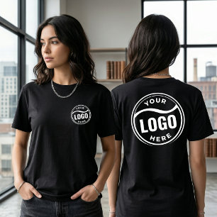 Uniek persoonlijk logo ontwerp T-shirt voor team