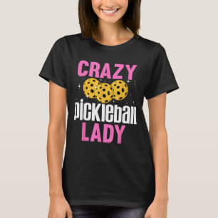 Uniek pickleball-ontwerp voor vrouwen meisjes pick t-shirt