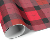 Uniek plaid tartan cadeau cadeaupapier (Rol Hoek)