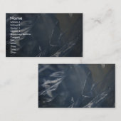 Uniek plastic visitekaartje (Voorkant / Achterkant)