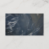 Uniek plastic visitekaartje (Achterkant)