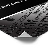 Uniek Poster voor persoonlijke trainers (Hoek)