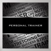 Uniek Poster voor persoonlijke trainers (Voorkant)