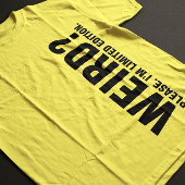 Uniek raar beperkt T-shirt - opvallen stijl